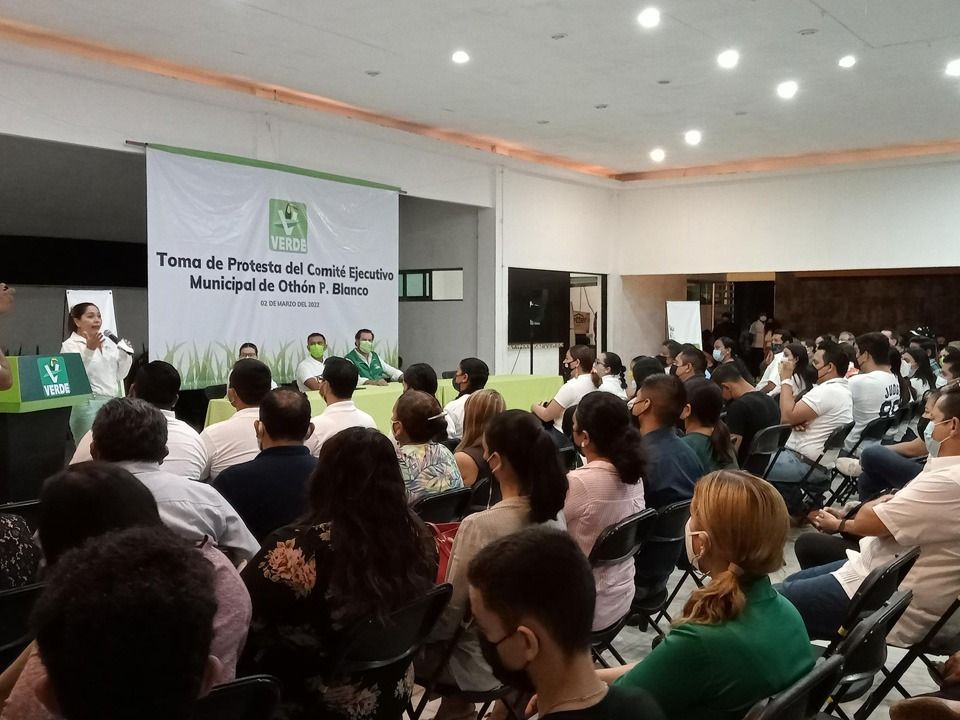 Carlos Vera se compromete a consolidar la presencia del Verde en Othón P. Blanco