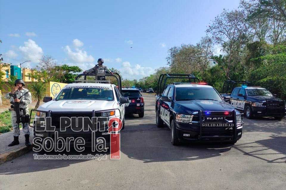 Encuentran restos humanos embolsados y tirados en un terreno baldío de Playa del Carmen