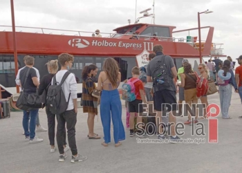 Holbox registró turismo el fin de semana, pese a frente frio y sismo