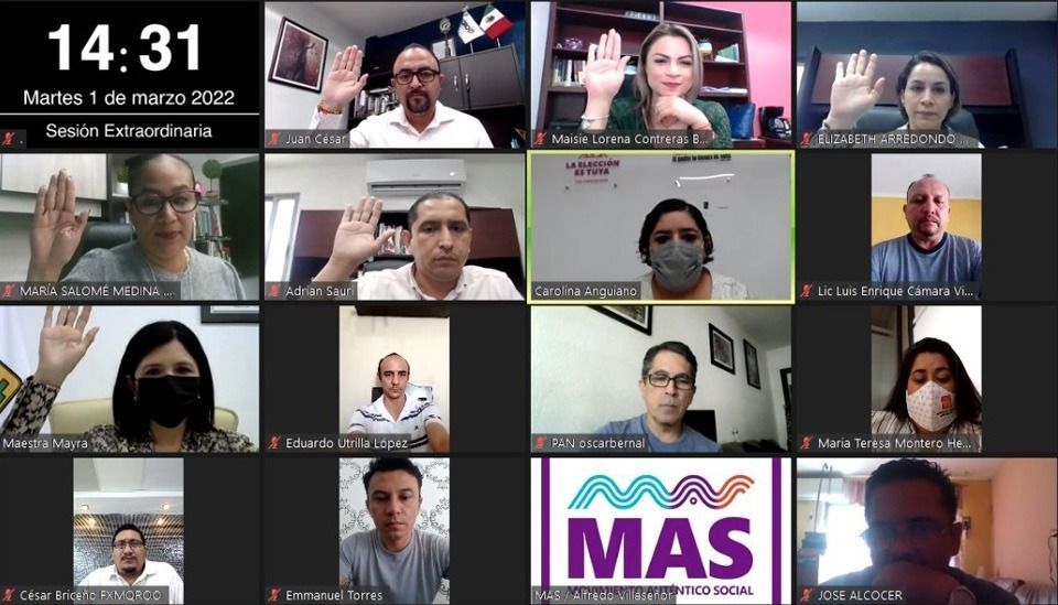 Ieqroo aprueba lineamientos para desarrollo de sesiones de cómputo de resultados de próximas consultas populares en Q.Roo