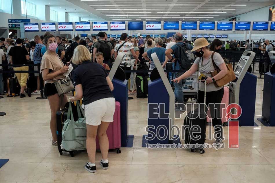 El Aeropuerto de Cancún, con 540 operaciones para hoy y una conexión con 80 destinos