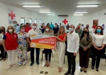 Cruz Roja de Solidaridad recibe casi 900 mil pesos de apoyo por redondeo
