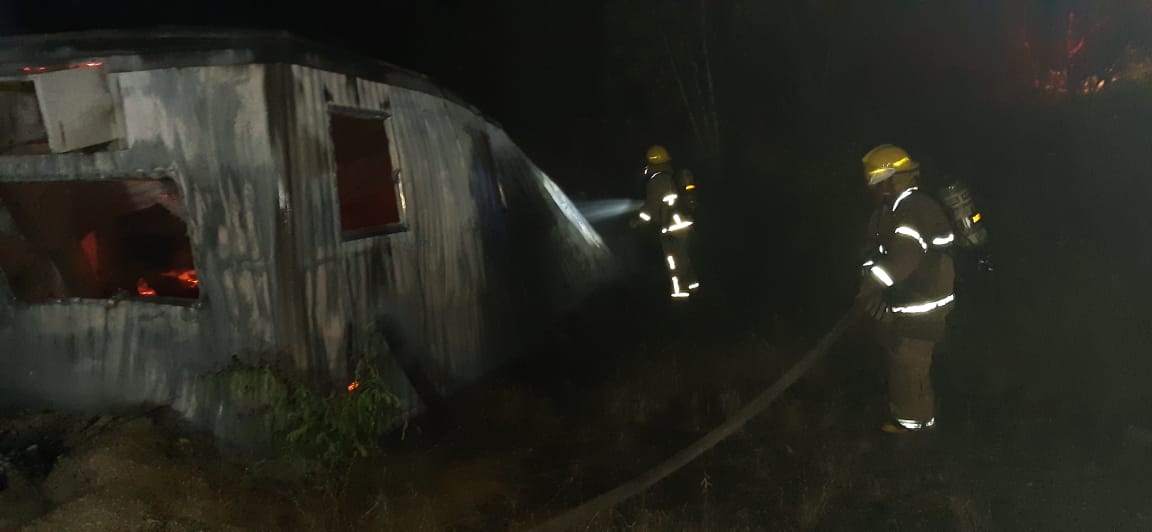 Se incendian bodegas de la SCT en Chetumal