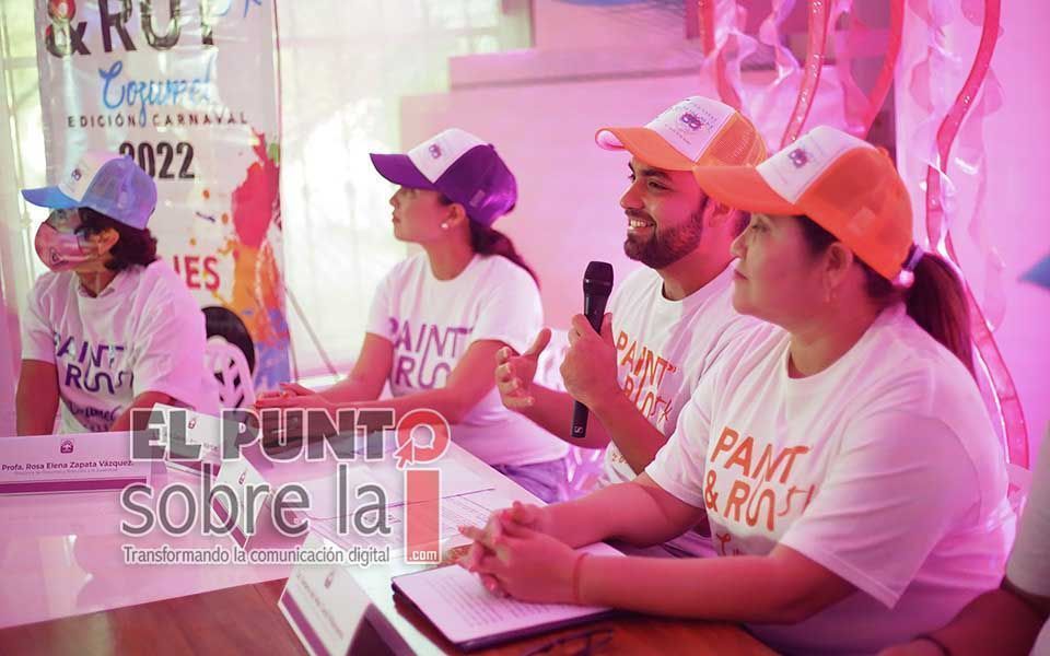 Anuncian carrera Paint and Run 2022 en Cozumel