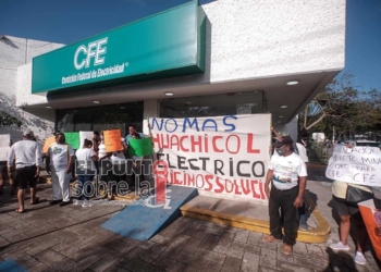 Atienden a ciudadanos que boquearon instalaciones de la CFE en Cancún