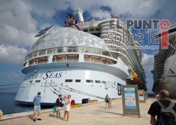 Llega a Cozumel el crucero más grande del Mundo: Wonder of the Seas