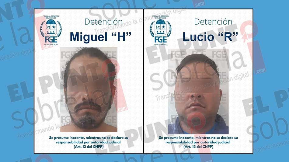 Fiscalía de Quintana Roo detiene en flagrancia a cuatro sujetos, presuntos narcomenudistas, en playas de Tulum
