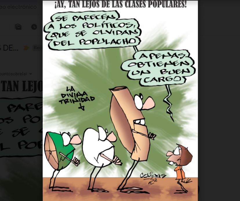 ¡Hay, tan lejos de las clases populares!