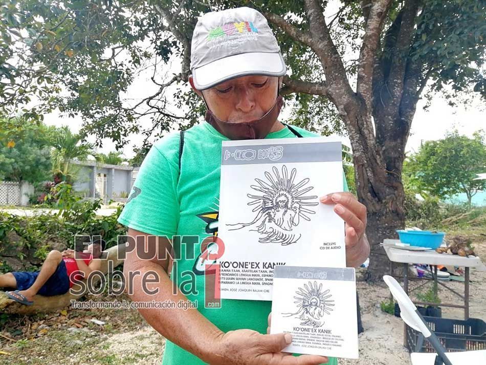 Mayista de Carrillo Puerto crea material didáctico para aprender tres idiomas