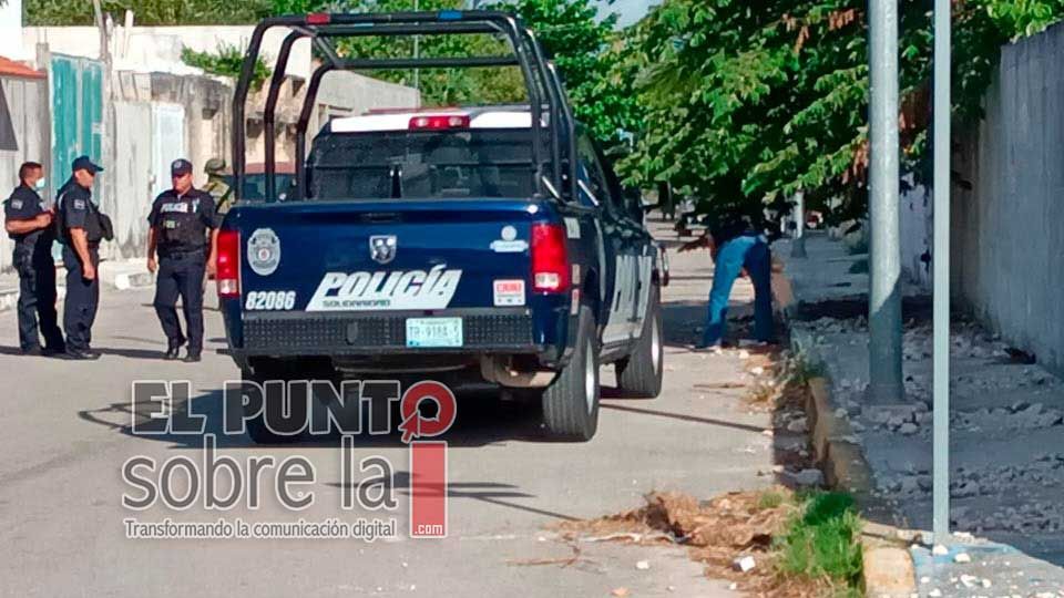 Fuerte movilización por una granada en la calle: resultó ser de plástico