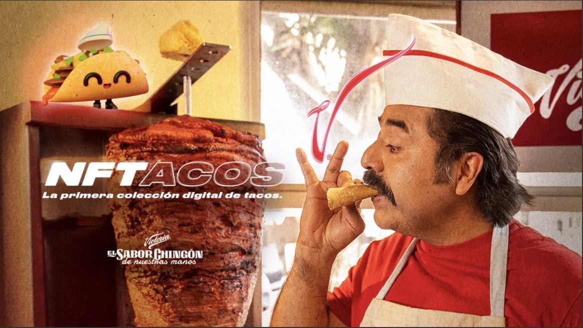 NFTACOS x Cerveza Victoria: la primera colección digital de tacos mexicanos