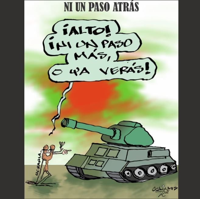 COLINAS: Ni un pasos atrás