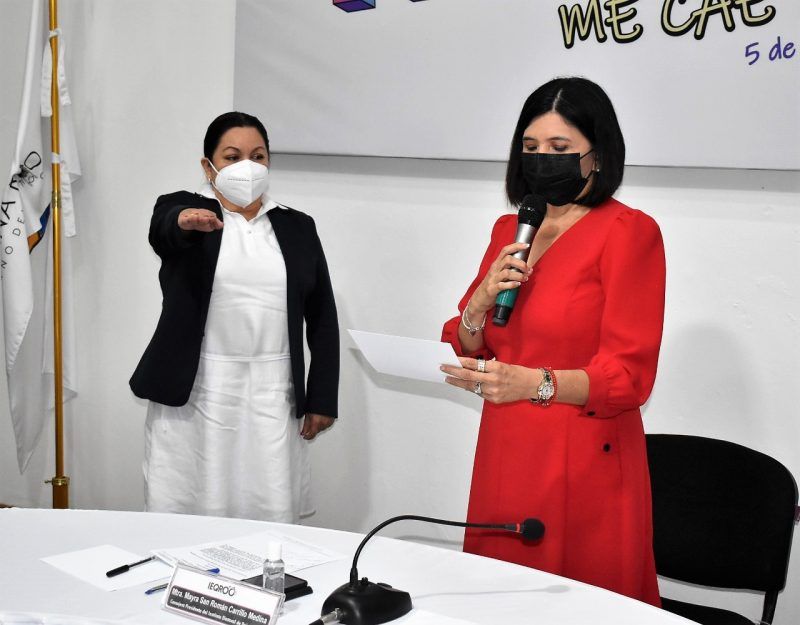 IEQROO designa y toman protesta a directora de organización