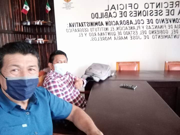 Francisco Puc firme en su gestión de obtener el presupuesto para la alcaldía de Sabán