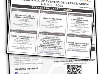 Ayuntamiento de Benito Juárez imparte cursos gratuitos a ciudadanía