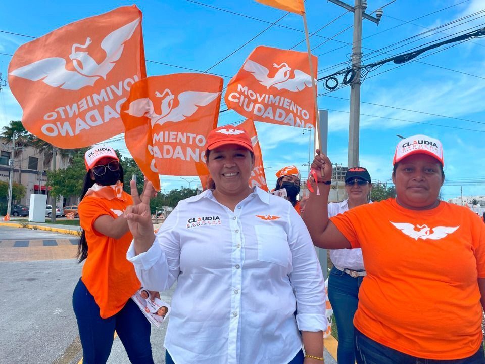 Claudia Barrera, candidata al Distrito VIII, destaca la presencia de la mujer en las elecciones