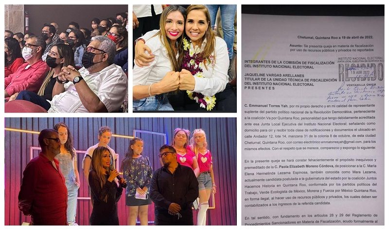 Presentan queja contra Paola Moreno por promocionar indebidamente la imagen de Mara Lezama