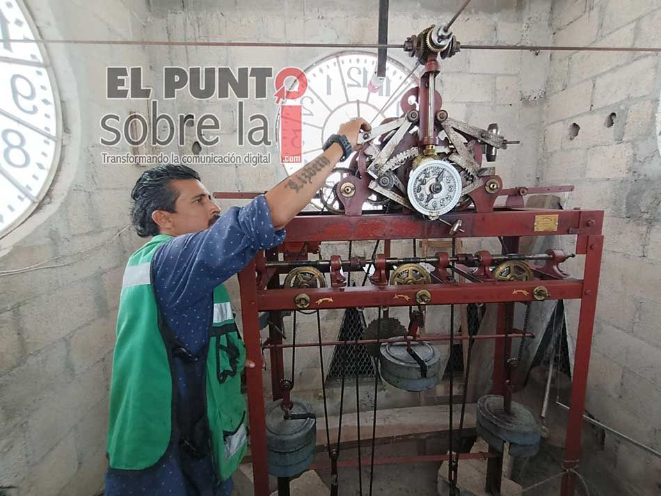 Emblemático reloj de José María Morelos volverá a funcionar este fin de semana