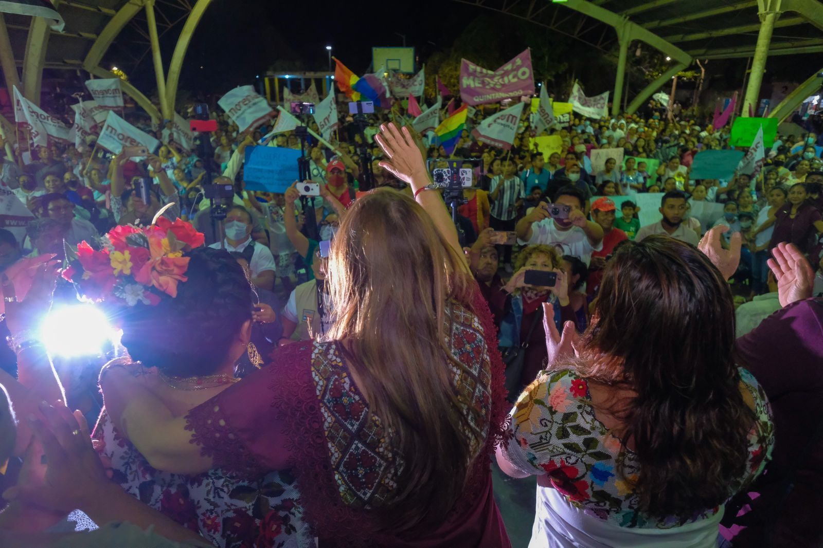 ¡Nunca más olvido y abandono! Comprometió Mara Lezama en la zona Maya de Quintana Roo