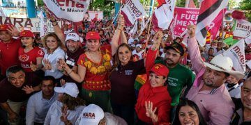 ¡Nunca más olvido y abandono” expresó Mara Lezama en Bacalar al referirse a las comunidades de la zona maya