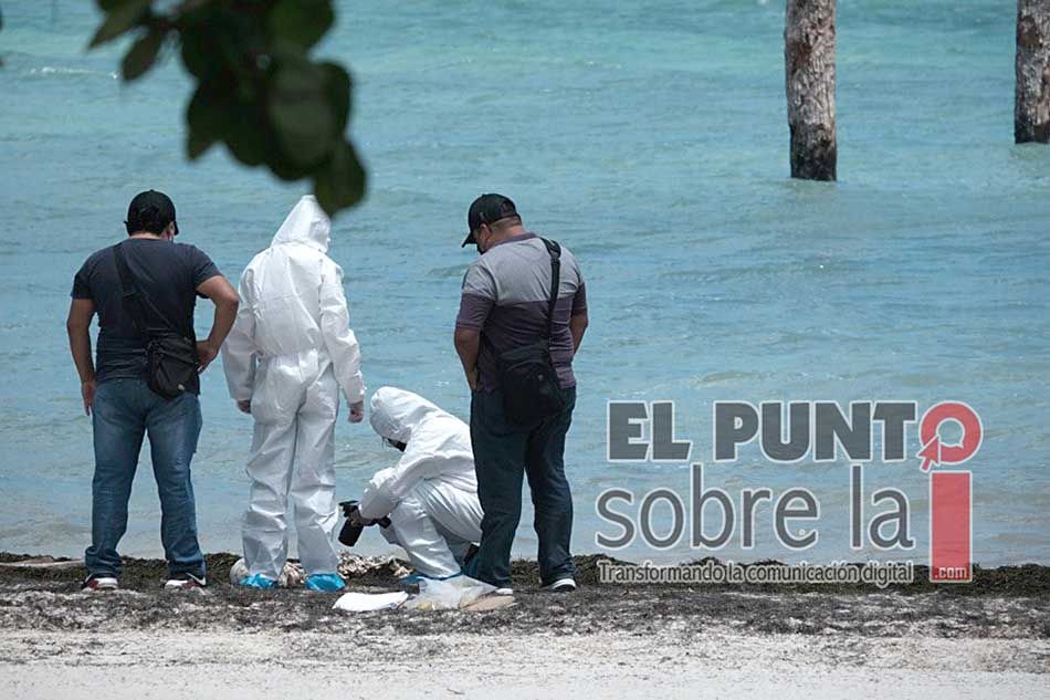Recalan huesos humanos en una playa de Punta Sam