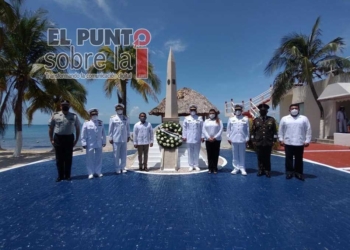 Semar conmemora en Isla Mujeres gesta heroica de 1914