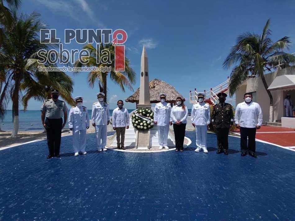Semar conmemora en Isla Mujeres gesta heroica de 1914