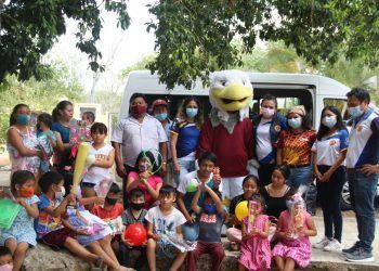 El ITSVA arranca sonrisas y alegría a pequeños de rancherías vallisoletanas