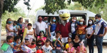 El ITSVA arranca sonrisas y alegría a pequeños de rancherías vallisoletanas