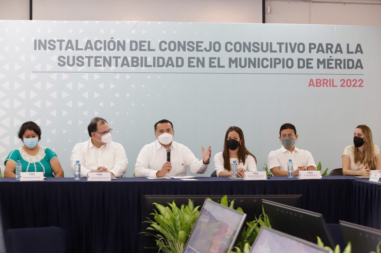 Instalan Consejo Consultivo para la Sustentabilidad en el Municipio de Mérida