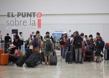 El aeropuerto de Cancún, con 472 vuelos mediante 35 aerolíneas para hoy