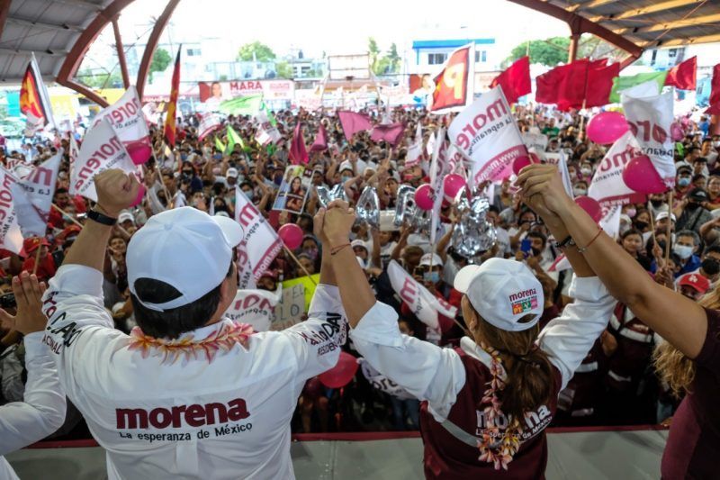 Cancún es morena de corazón: Mara Lezama