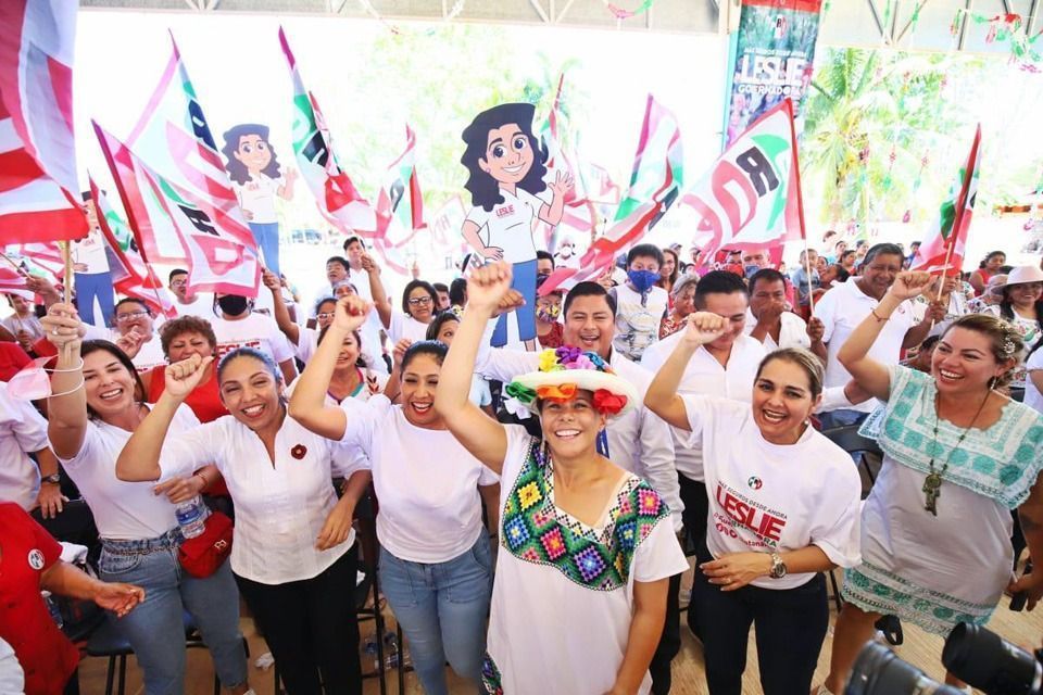 «Espaldarazo» pleno del CEN del PRI en Cozumel a Leslie Hendricks Rubio
