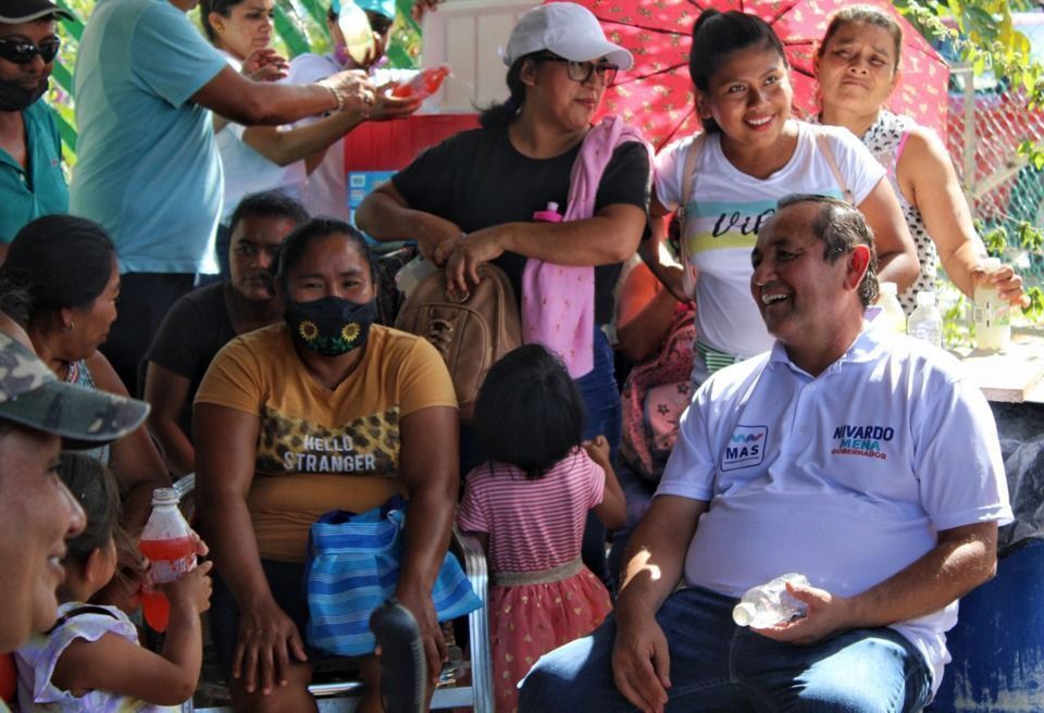 Candidato del MAS a la Gubernatura ofrece todo su apoyo a quintanarroenses