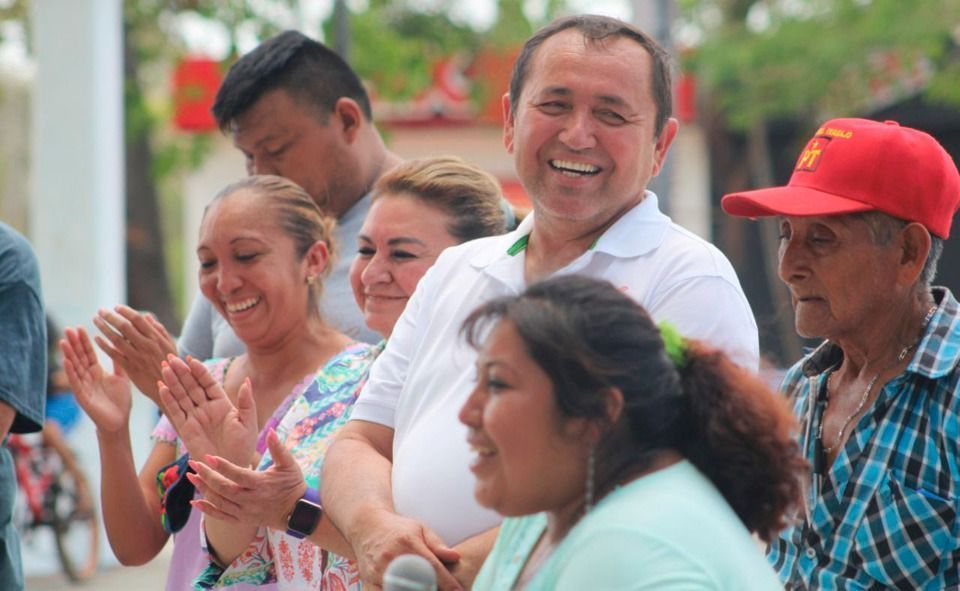 Candidato del MAS a la Gubernatura recorre Zona Maya de Carrillo Puerto