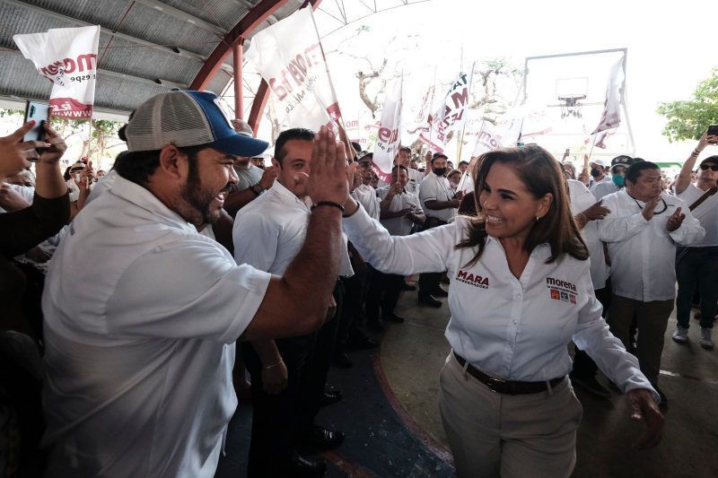 Con el apoyo de Cozumel, la consolidación de la 4t es irreversible: Mara