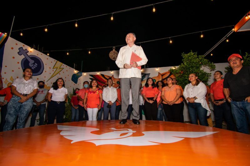 Candidato del MC, José Luis Pech pide a quintanarroenses votar por un “gobierno decente”