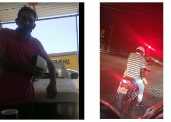 Exhiben a rata de dos patas que ofrece autopartes