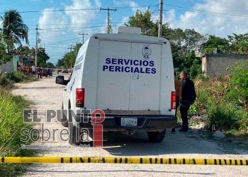 De un joven, cuerpo que encontraron embolsado en camino de terracería en Cancún