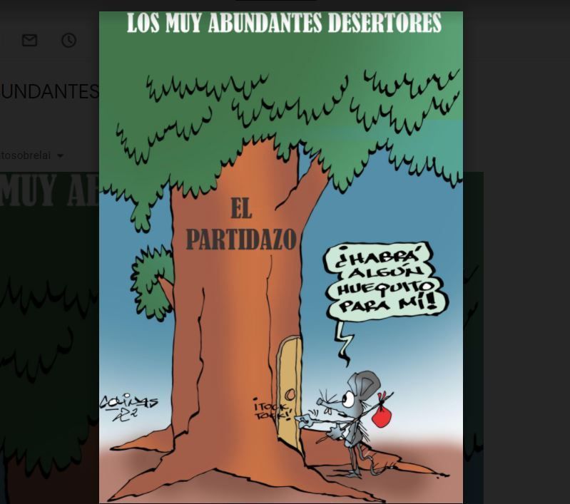 COLINAS: Los muy abundantes desertores