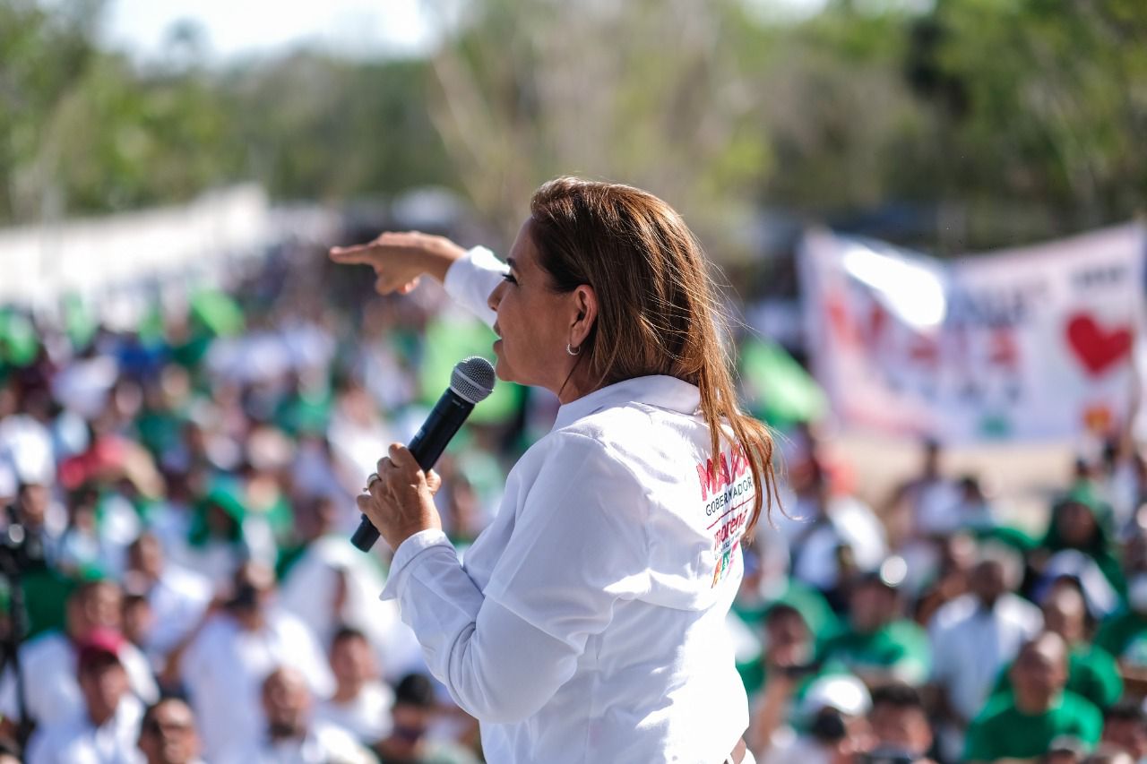 Se requiere voto parejo, necesitamos un Congreso que nos ayude a hacer leyes en beneficio del pueblo, pide Mara Lezama