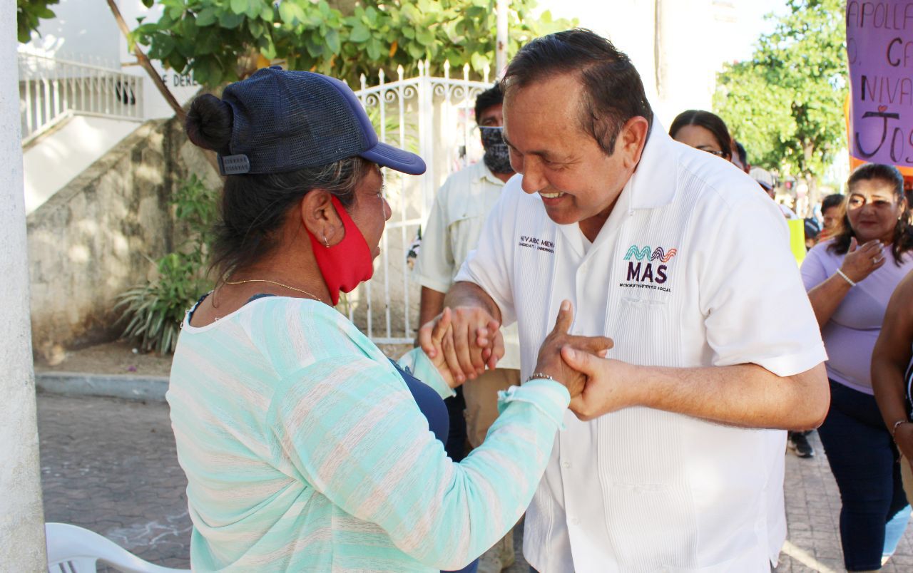 Nuestro proyecto de gobierno es incluyente: Nivardo Mena