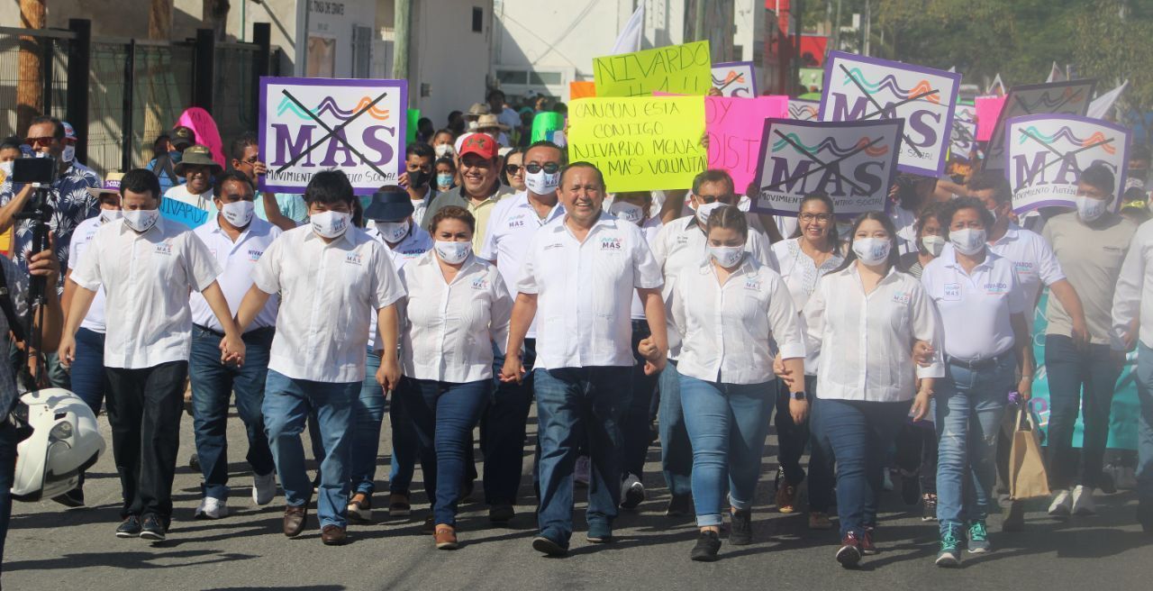 Destaca Nivardo Mena que su alianza es con la gente