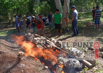 Dignatarios mayas piden a San Isidro Labrador no sea tan intensa temporada de secas