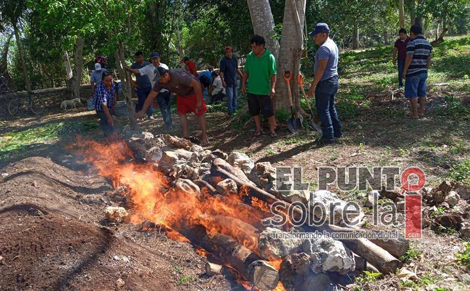 Dignatarios mayas piden a San Isidro Labrador no sea tan intensa temporada de secas
