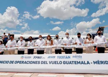 Nueva ruta aérea Mérida-Guatemala traerá más visitantes y derrama económica a yucatecos