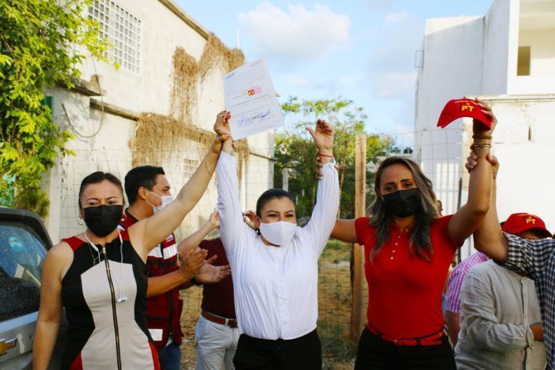 Alicia Tapia ya es candidata a diputada por el Distrito XIII