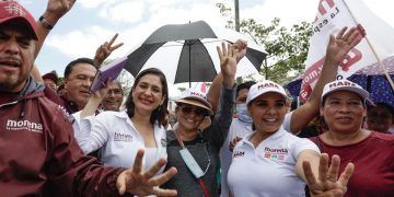 Juntas, Mara y Estefanía, hacen historia, reciben respaldo de la colonia Guadalupana