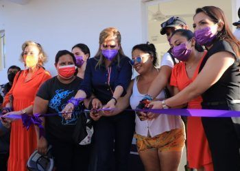 Inauguran segundo módulo de atención Punto Violeta, en colonia de Playa del Carmen