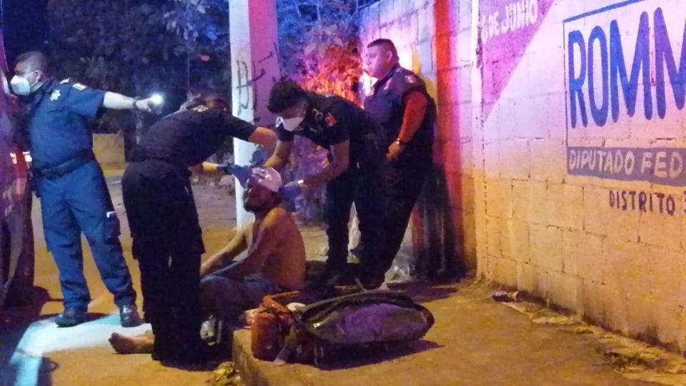 Pleito entre hermanos yucatecos termina con uno acuchillado